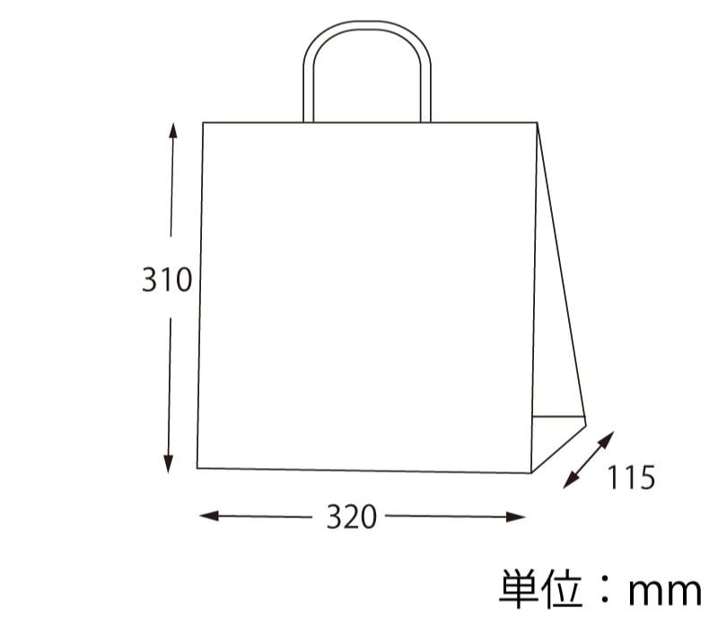 お手提げ袋（クラフト紙・お手土産用）